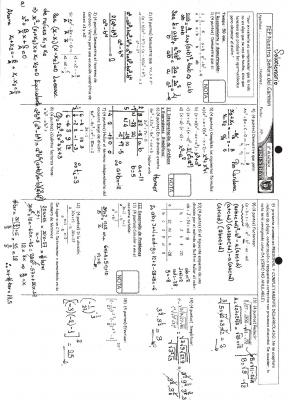 solucionario de Algebra 3&ordm;
